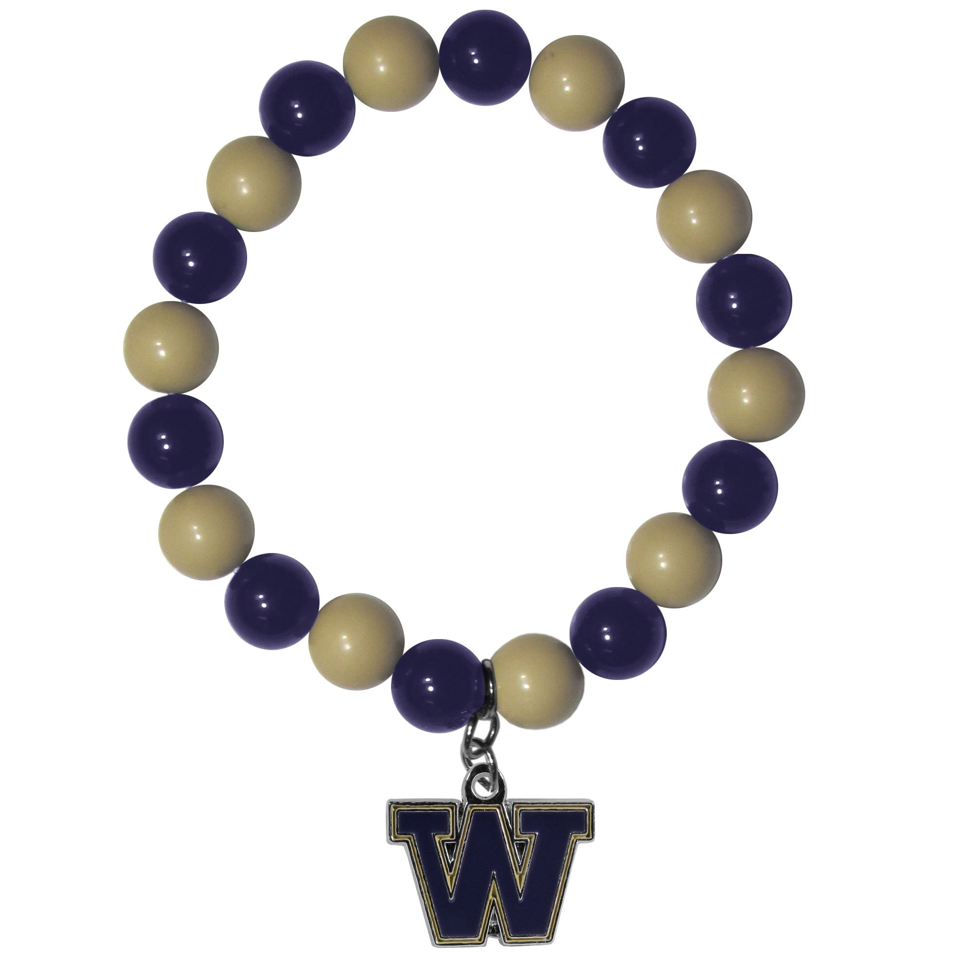 Siskiyou Sports NCAA Women's Fan Bead Bracelet - Stylish College Team Spirit Jewelry for Game Day, Tailgating & School Pride Accessories