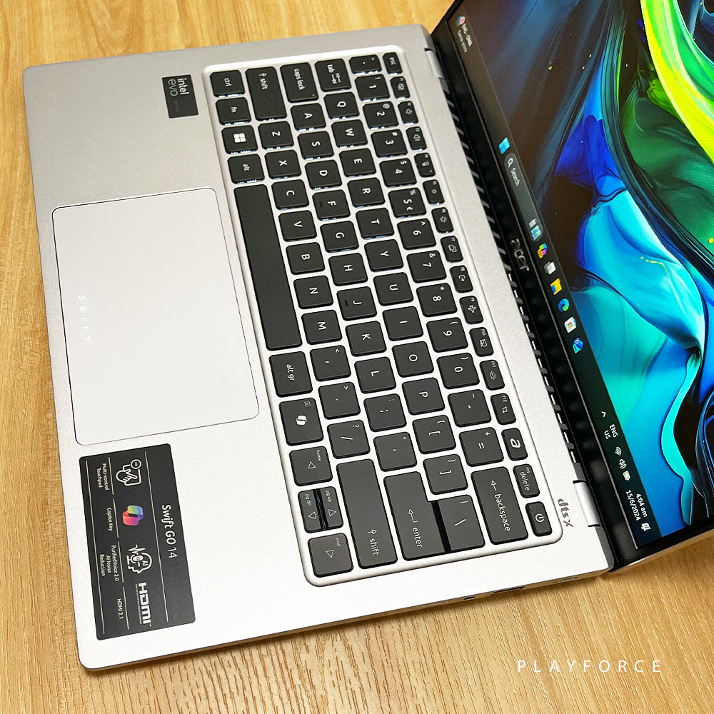 Swift Go 14 Inch Laptop - Intel Ultra 5 125H Processor, 16GB RAM, 512GB SSD, WUXGA Touchscreen Display | Lightweight & Powerful for Work, Study & Entertainment