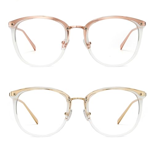 94-2pcs Crystal+rose Gold