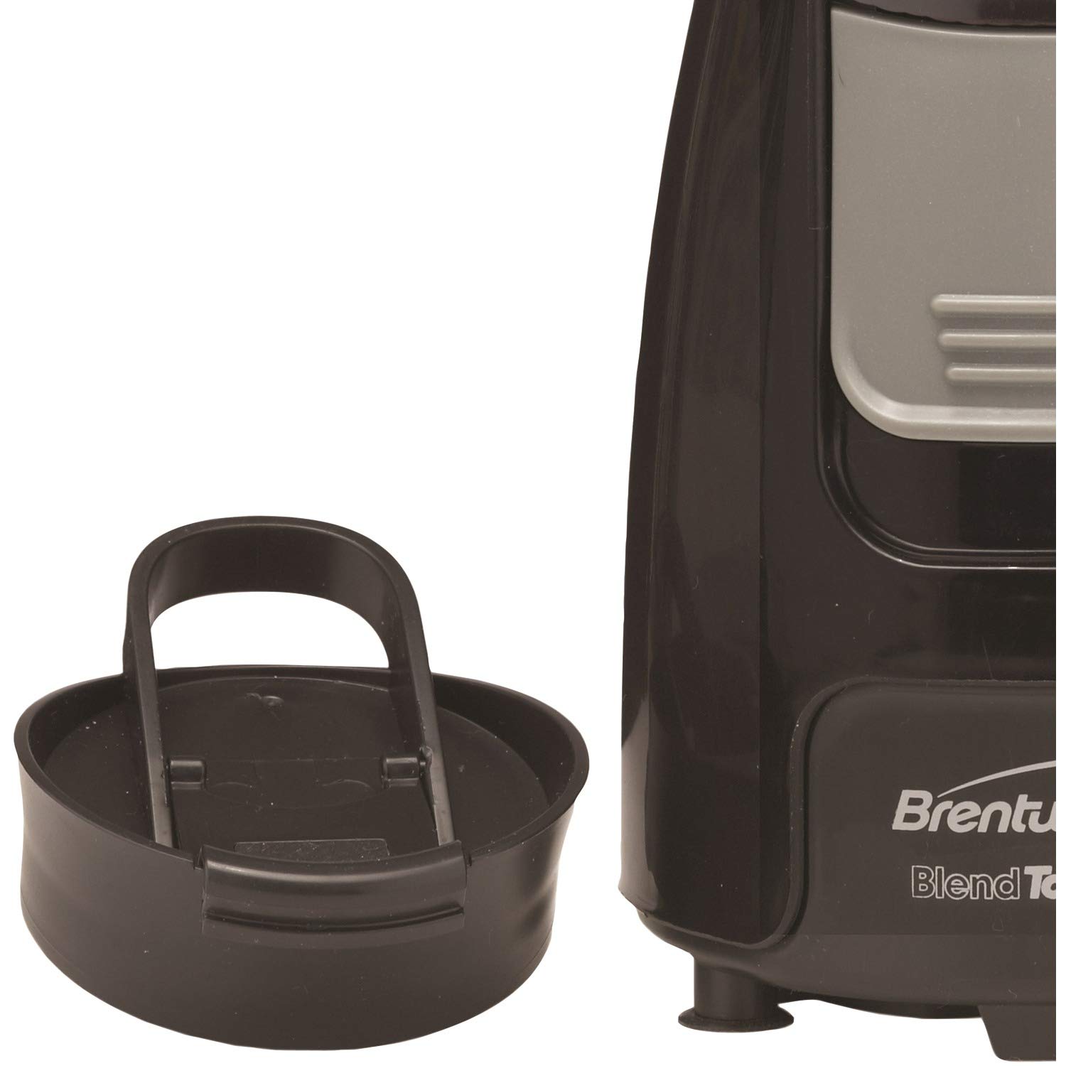 Brentwood Blend to Go Personal Blender with 20 oz Travel Cup - Portable Smoothie Maker for Shakes, Juices & Protein Drinks - Perfect for Gym, Office & On-the-Go Lifestyles - Black