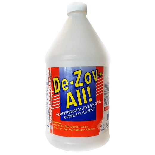De Zov All Citrus Solvent Case (4/1 Gallon) - Natural Paint Thinner & Degreaser for Woodworking, Auto Repair & Home Cleaning