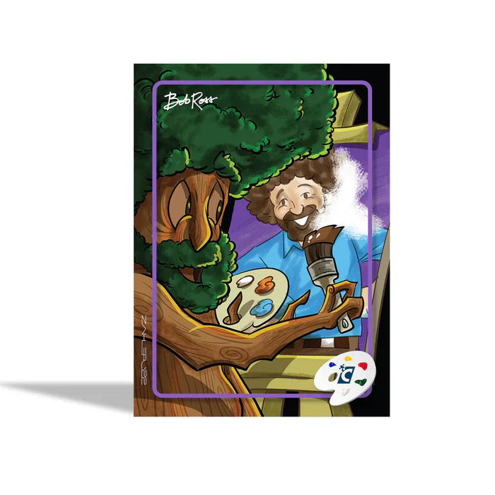 Bob Ross Trading Cards Series 1 - 2 Pack Collector's Edition Box Set | Perfect for Art Lovers & Collectors | Great Gift for Christmas & Birthdays