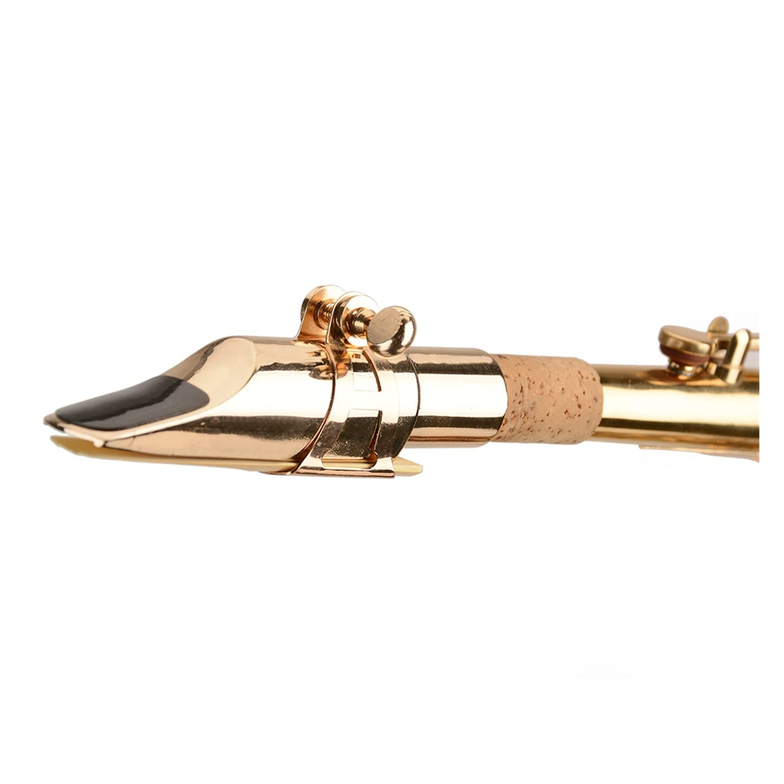 Golden Alto Saxophone Replacement Head - 1pc Sax Flute Upgrade Accessory for Professional Musicians | Perfect for Jazz, Band Performances & Music Practice