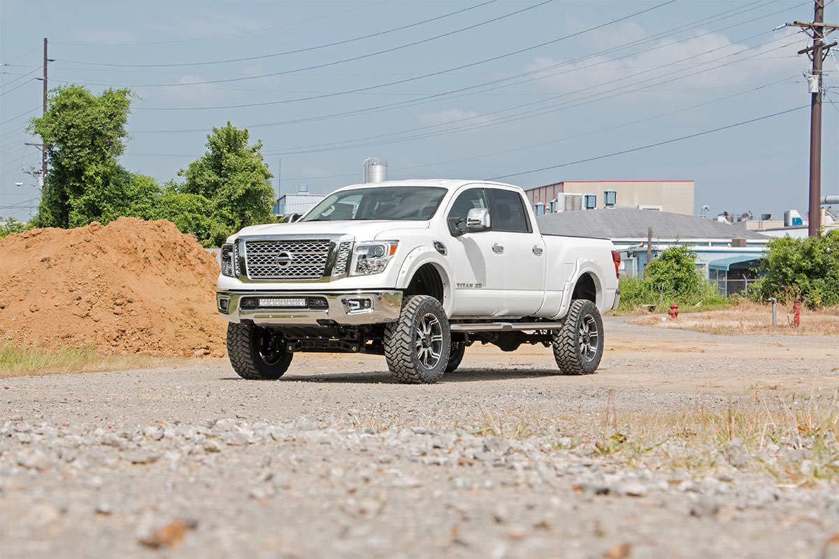 6 Inch Lift Kit for Nissan Titan XD 4WD (2016-2024) - Heavy Duty Suspension System | Off-Road Upgrade for Enhanced Ground Clearance & Performance