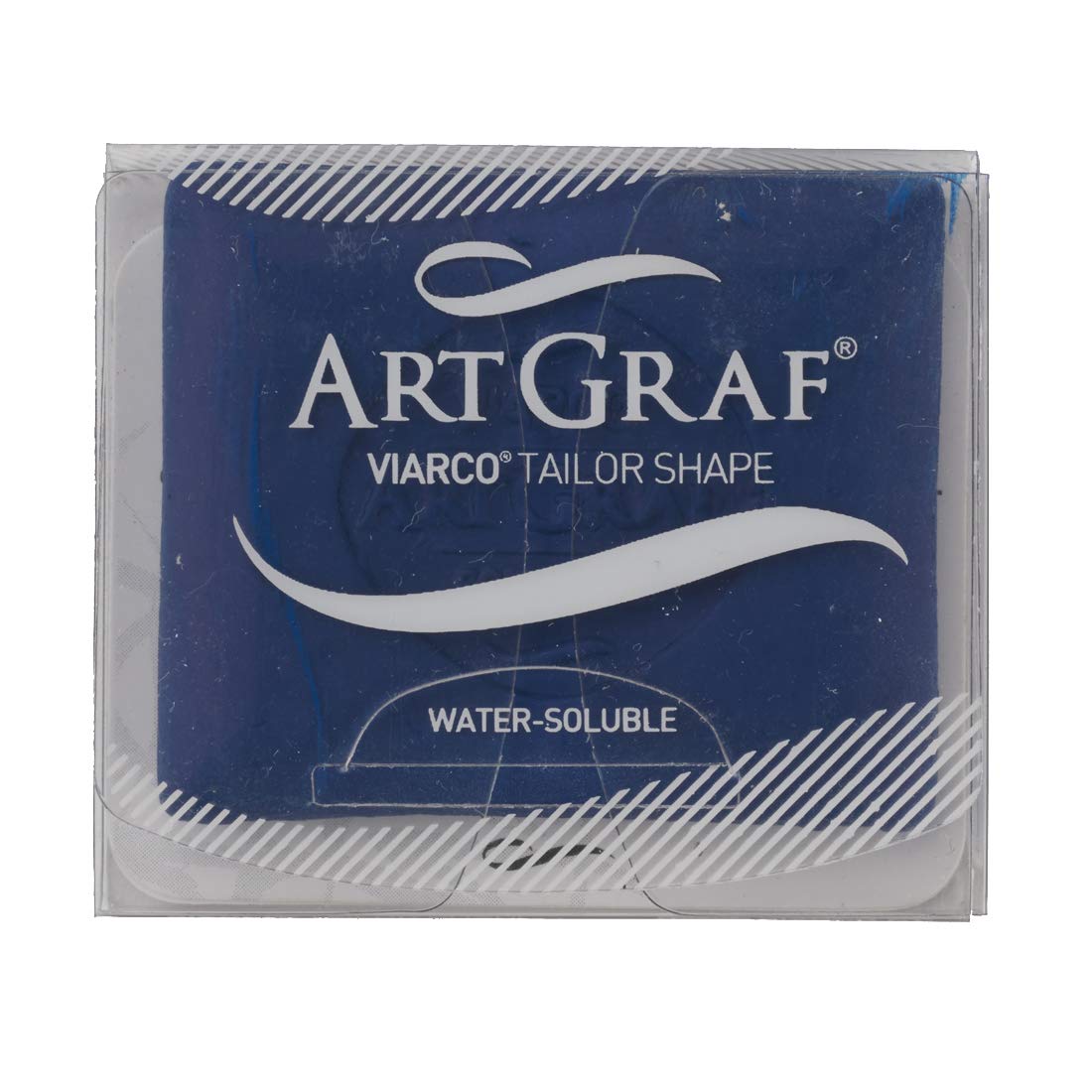 Art Graf Water-Soluble Tailors Chalk Square Disc - Blue Fabric Marking Tool for Sewing, Quilting & DIY Crafts | Perfect for Dressmaking, Pattern Transfer & Temporary Markings