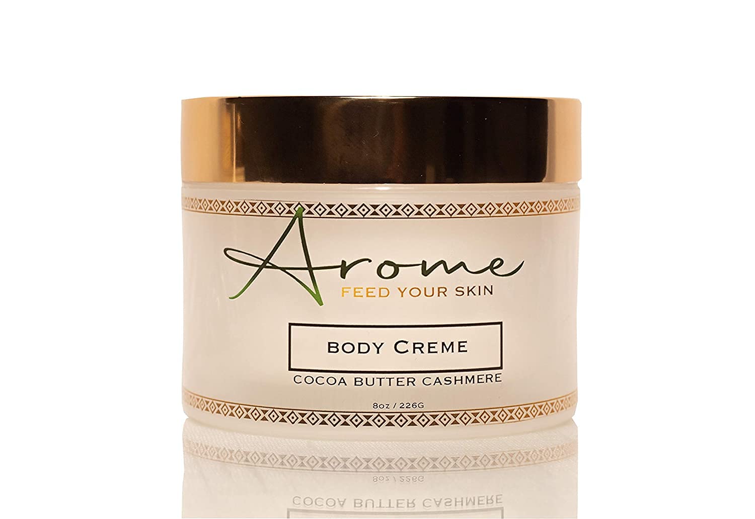 Aromatherapy Body Cream (8oz) - Cocoa Butter & Cashmere Scent - Deep Moisturizing for Dry Skin, Improves Elasticity & Hydration - Luxury Body Lotion - Pack of 1 - Perfect for Daily Skincare Routine & Spa Night Self-Care