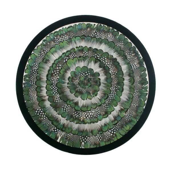 Premium Guinea Fowl Pattern Dinnerware Set - 16-Piece Ceramic Plates & Bowls for Everyday Use - Perfect for Family Dinners, Parties & Home Decor (15% OFF)