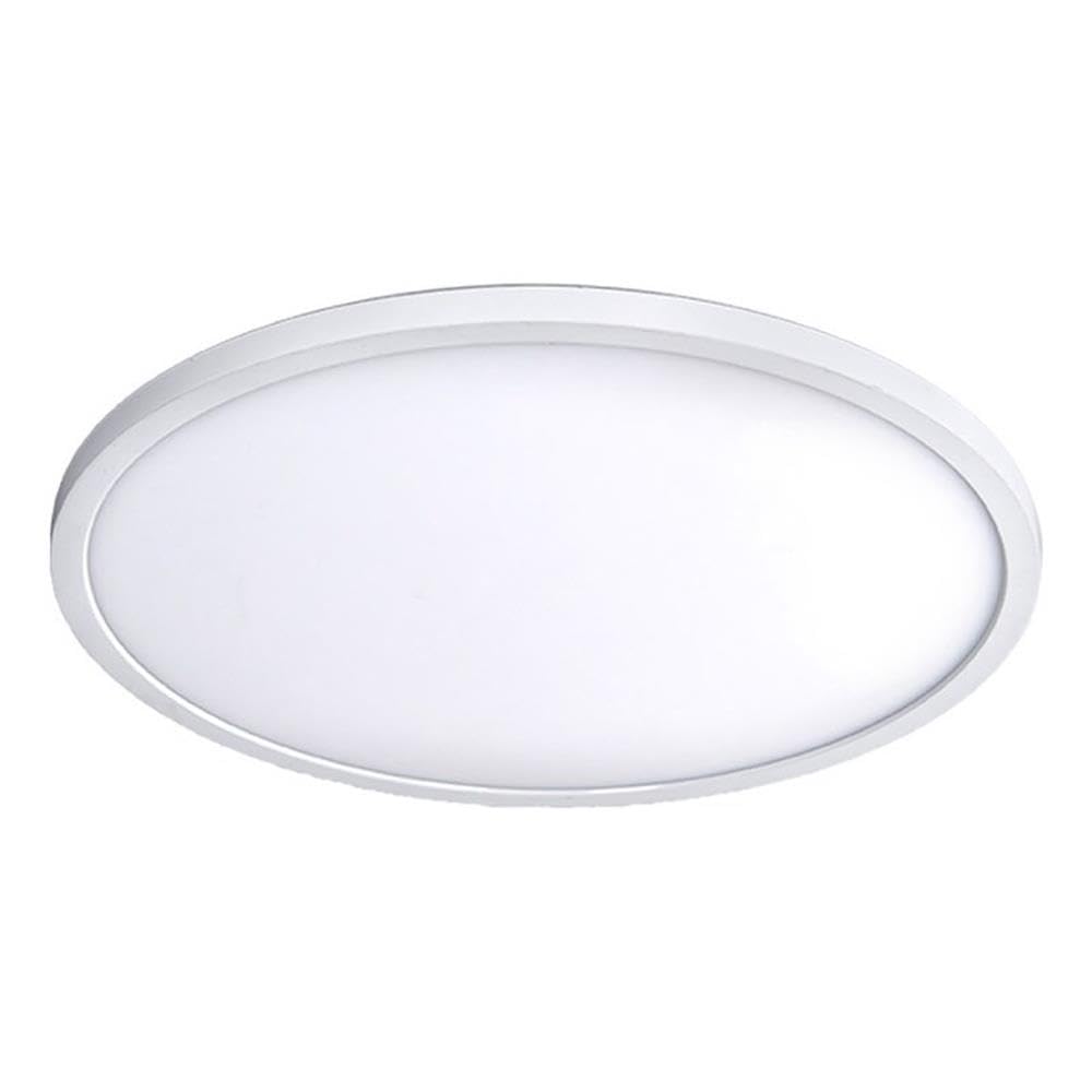 WAC Lighting 15-Inch Round LED Flush Mount Ceiling Light - Energy Star Certified, 3000K Warm White, Ideal for Bedrooms, Kitchens & Hallways