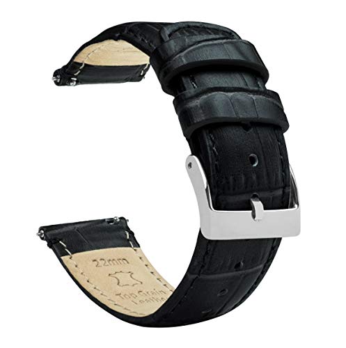 Black & Stainless Steel Buckle