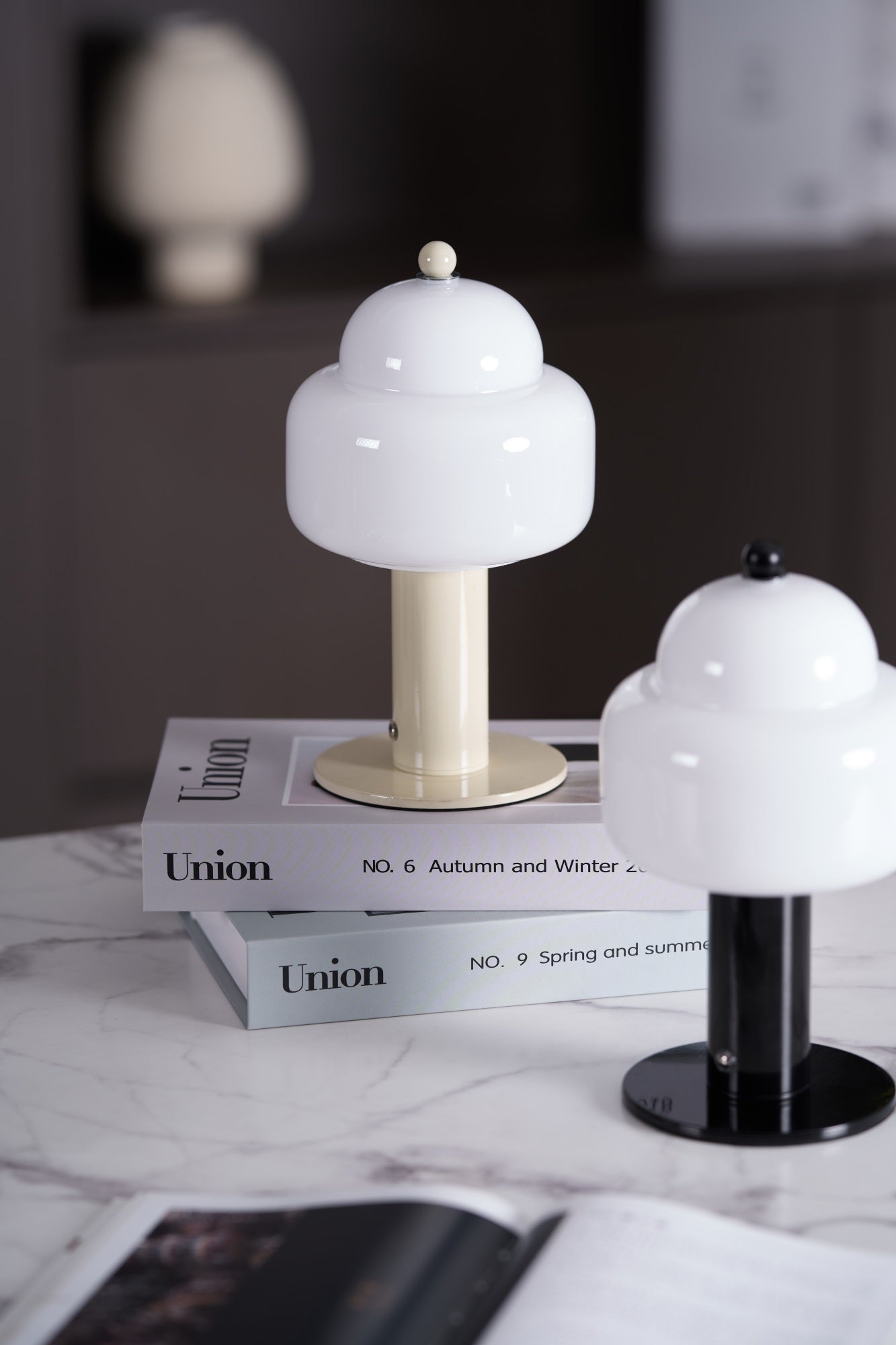 Modern Cloud Dome Table Lamp - Soft Glow LED Night Light for Bedroom, Nursery & Living Room - Stylish Home Decor & Cozy Ambiance Lighting