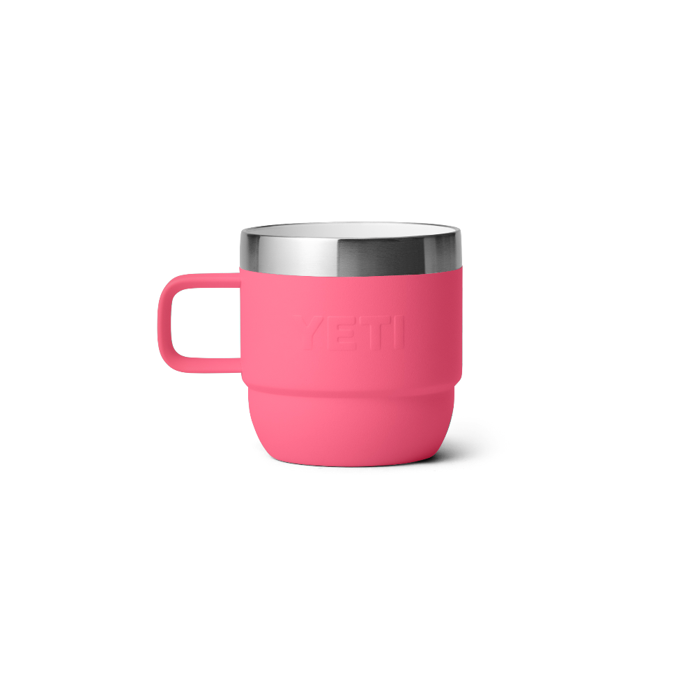 Rambler 6 oz Stackable Mugs (2 Pack) - Insulated Stainless Steel Camping Cups for Coffee, Tea & Outdoor Adventures - Perfect for Hiking, Picnics & Travel