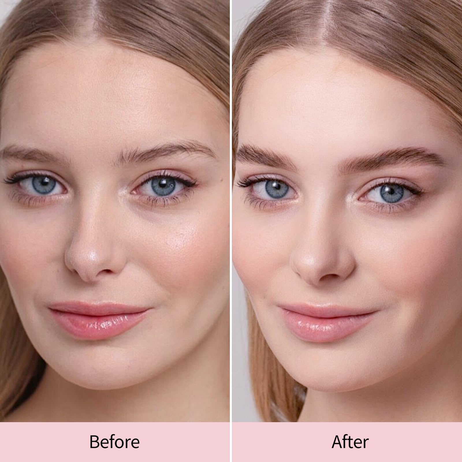 Erinde Blender Setting Powder - Translucent Loose Face Powder with Premium Puff | Matte Finish, Lightweight & Long-Lasting | Soft Focus Makeup for Uneven Skin Tone (Pink) | Perfect for Daily Wear, Photo Shoots & Special Occasions