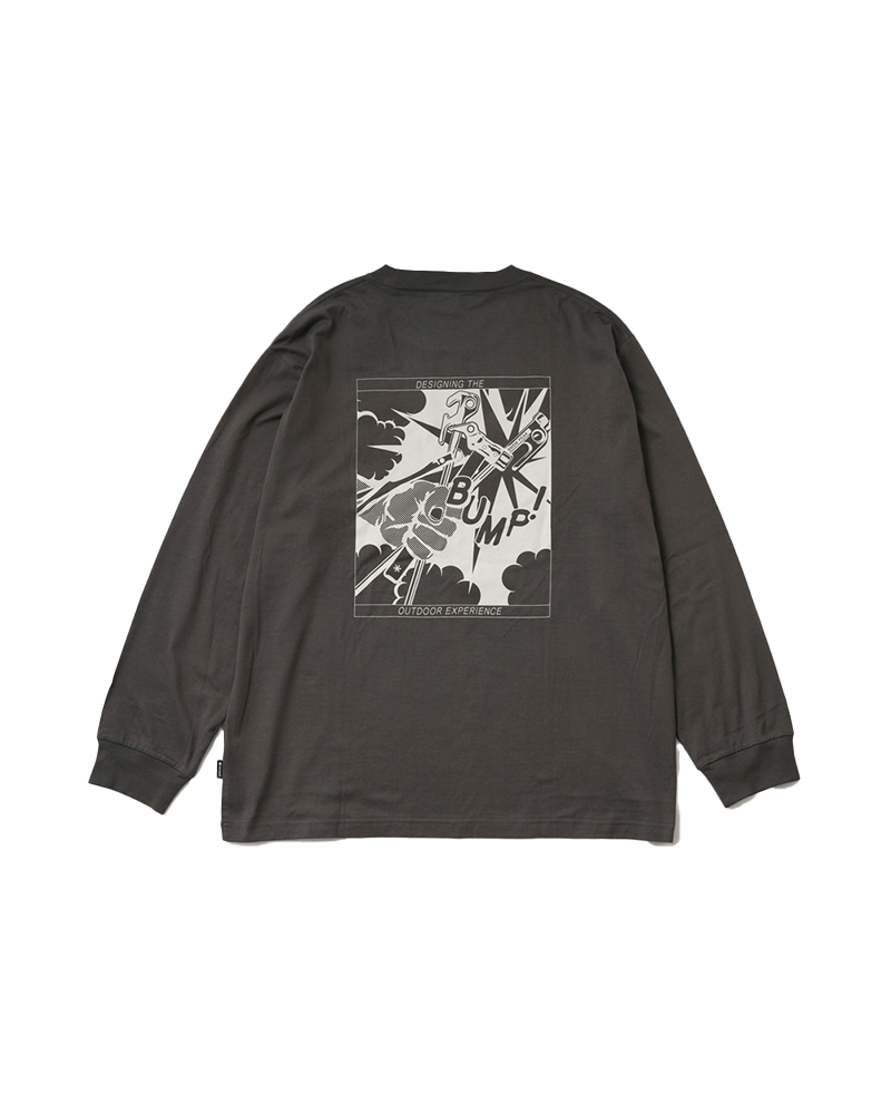 Durable Solid & Delta Stake Long Sleeve T-Shirt for Men - Comfortable Cotton Work Shirt for Outdoor Activities, Hiking, and Casual Wear