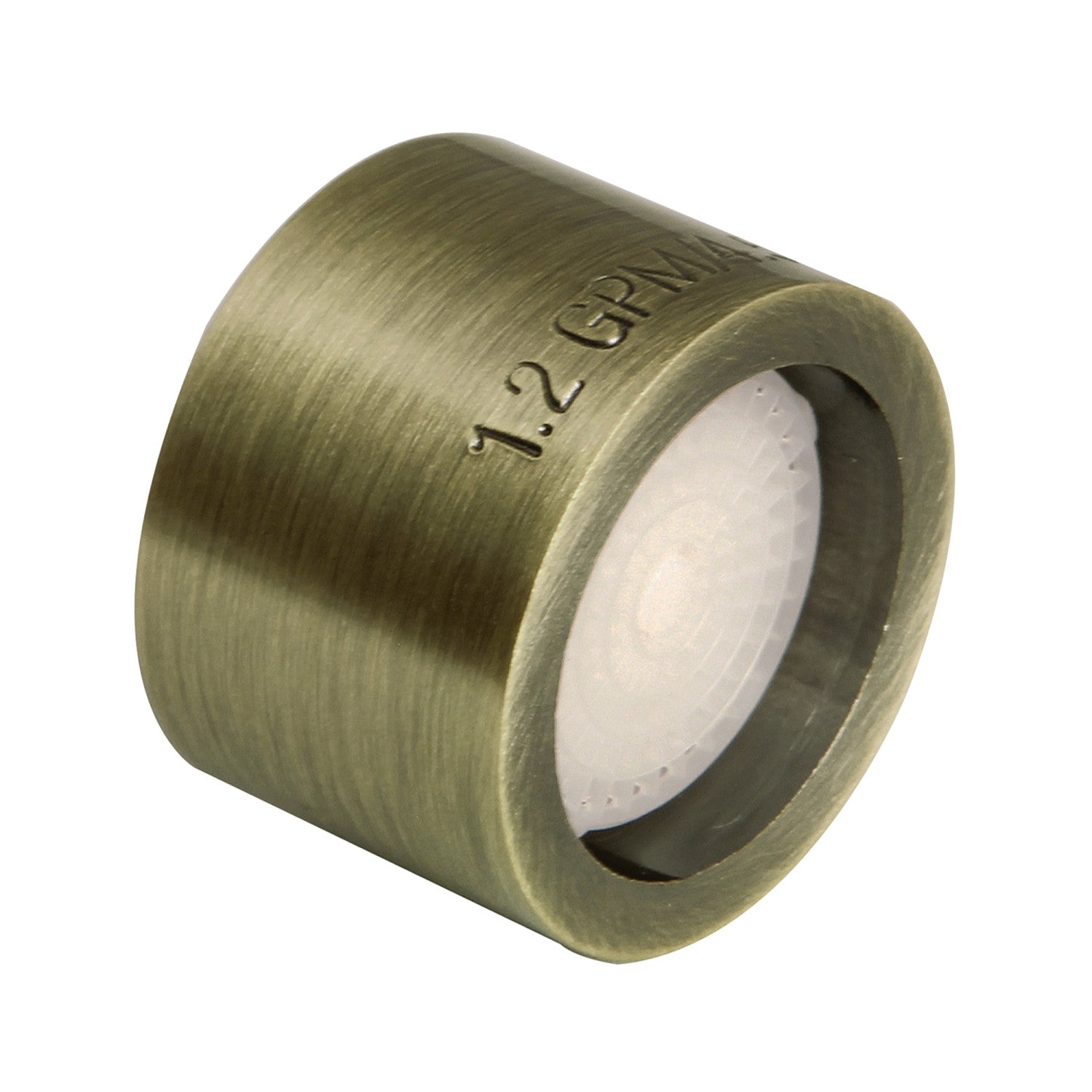 1.2 GPM Female Aerator in Antique Brass - Cal Green Z12KSSA8123 - Perfect for Bathroom & Kitchen Faucets, Water Conservation & Eco-Friendly Homes