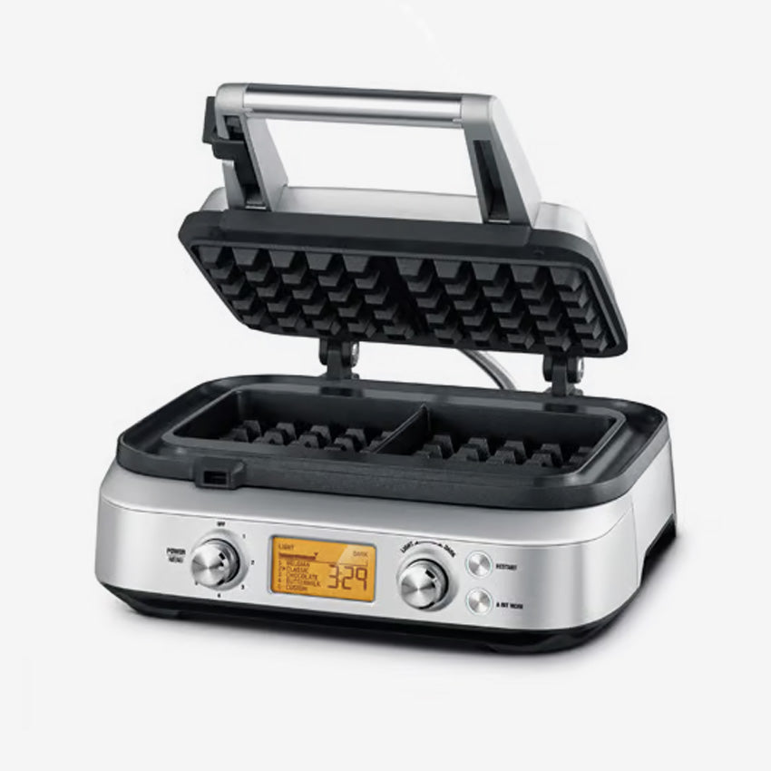 Breville Smart Waffle Pro 2 Slice Stainless Steel Waffle Maker - Perfect for Breakfast, Brunch & Family Gatherings