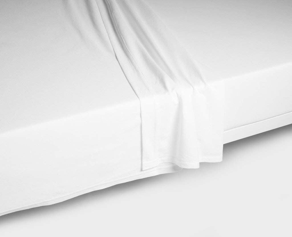 Premium 100% Cotton Flat Sheets for Hospital & Home Use - Ultra Soft 400 Thread Count Luxury Bedding - 8-Pack Olympic Queen Size - Ideal for Patient Comfort & Guest Rooms