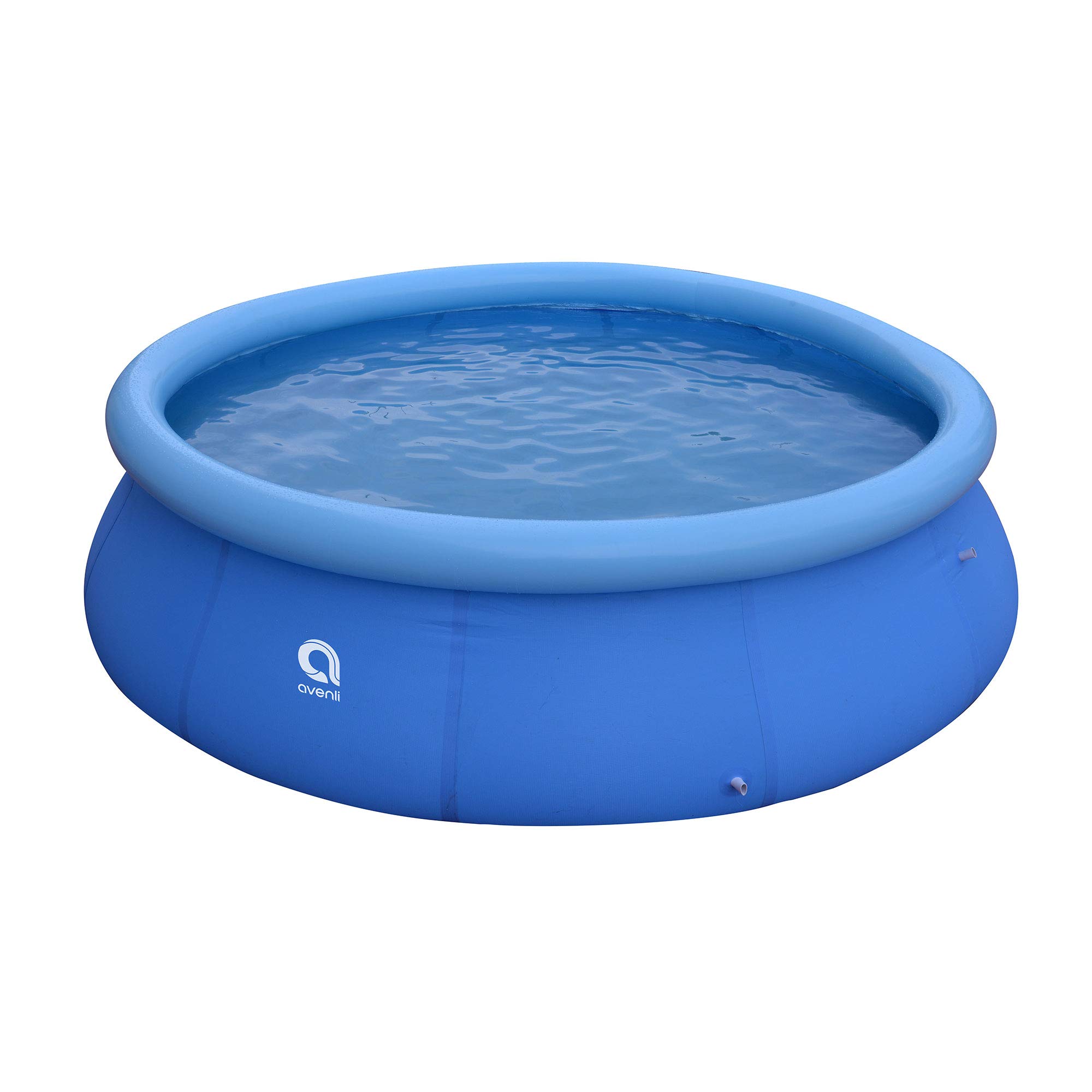 JLeisure Avenli 17807 10ft x 30in Inflatable Above Ground Swimming Pool for Kids - 3 Person Capacity, Quick Setup, Outdoor Backyard Water Play (Blue, 2 Pack) - Perfect for Summer Parties, Family Fun, and Backyard Relaxation