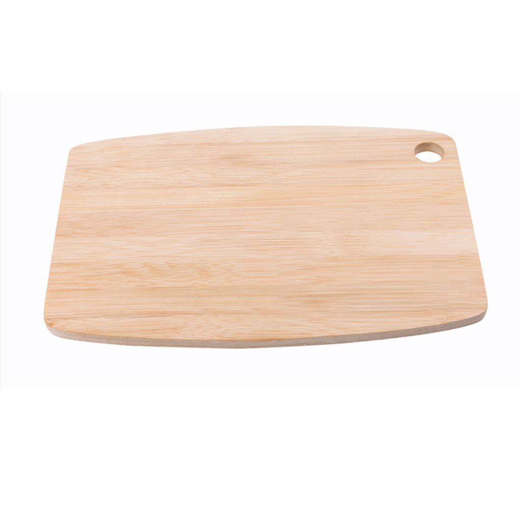 Premium Bamboo Cutting Board - Large Rectangle Wooden Chopping Board for Vegetables, Meat, Bread & Cheese - Gentle on Knives - Perfect for Food Prep, Serving & Kitchen Use