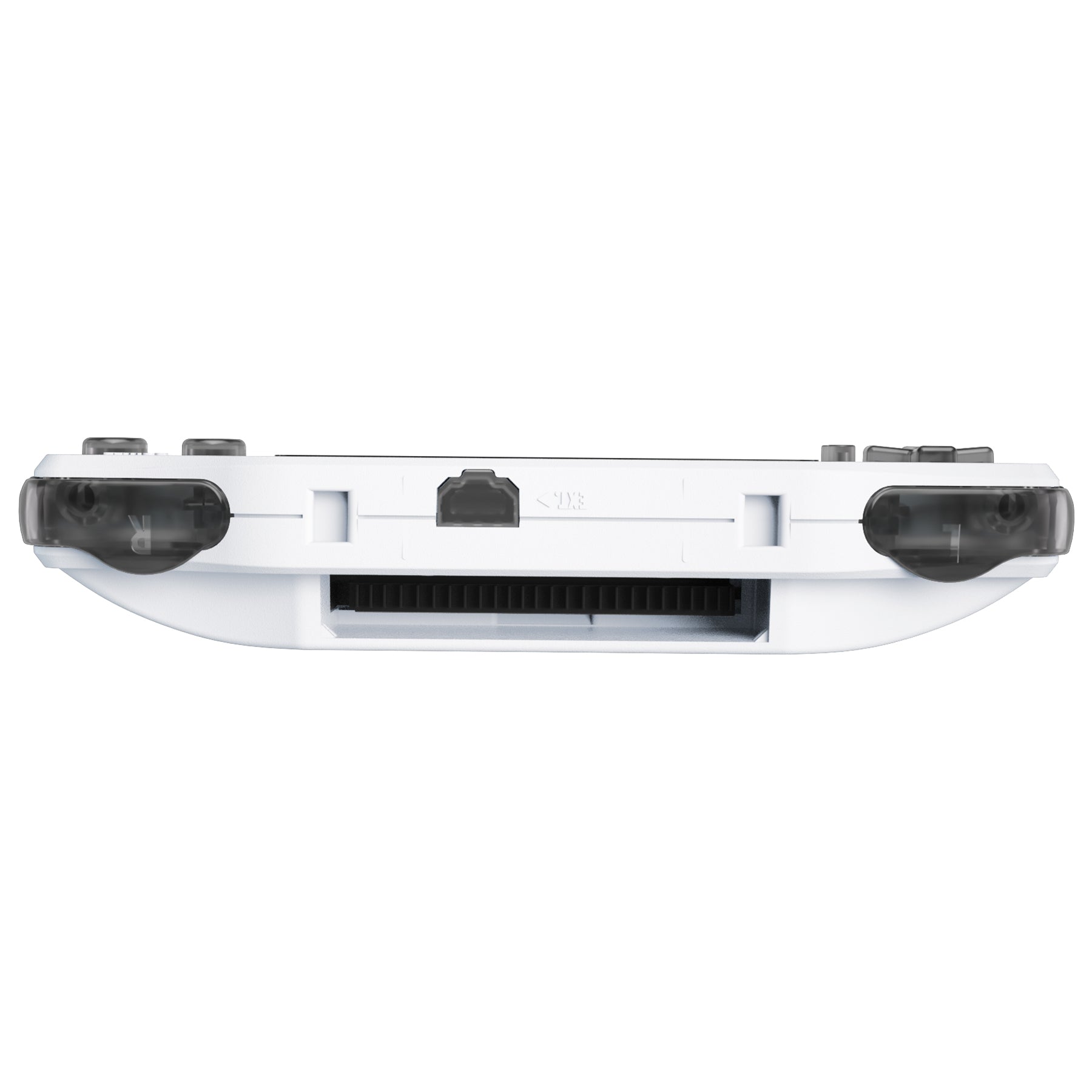 eXtremeRate Transparent Clear Black Replacement Buttons for Gameboy Advance (GBA) - Full Set for DIY Repair & Customization | Perfect for Gaming Enthusiasts & Retro Console Modders
