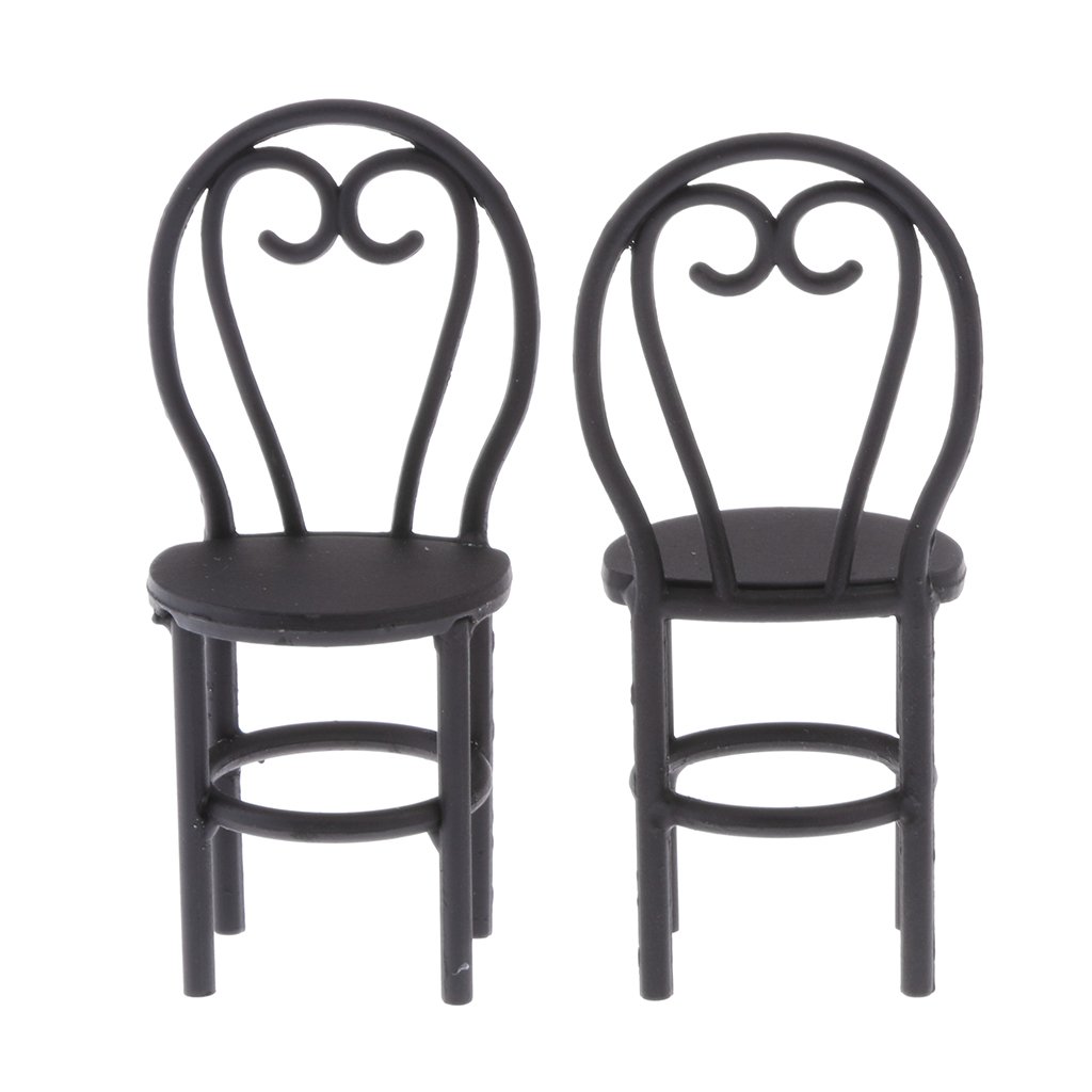 1:12 Scale Miniature Dollhouse Dining Table & Chairs Set - Realistic Wooden Furniture for Dollhouse Decor, DIY Crafts & Collectibles - Perfect for Miniature Enthusiasts, Model Train Scenes & Dollhouse Displays