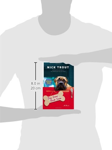 Dog Gone, Back Soon - Funny Pet Sign for Dog Lovers - Perfect for Front Door, Yard, or Kennel Decor