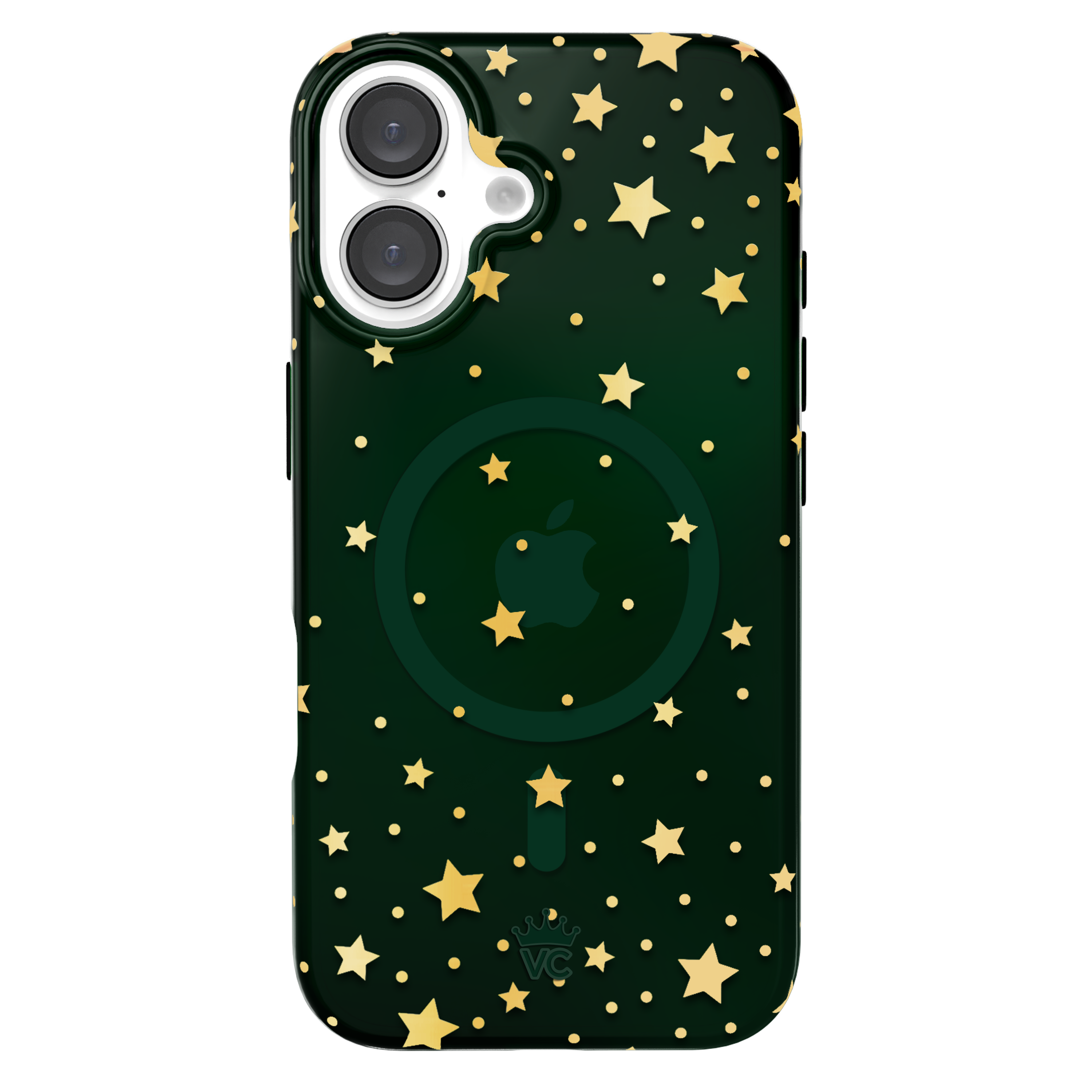 Evergreen Stars iPhone Case - Durable Protective Cover for iPhone 13/14/15 Pro Max - Slim Shockproof Design - Perfect for Outdoor Activities, Travel & Daily Use