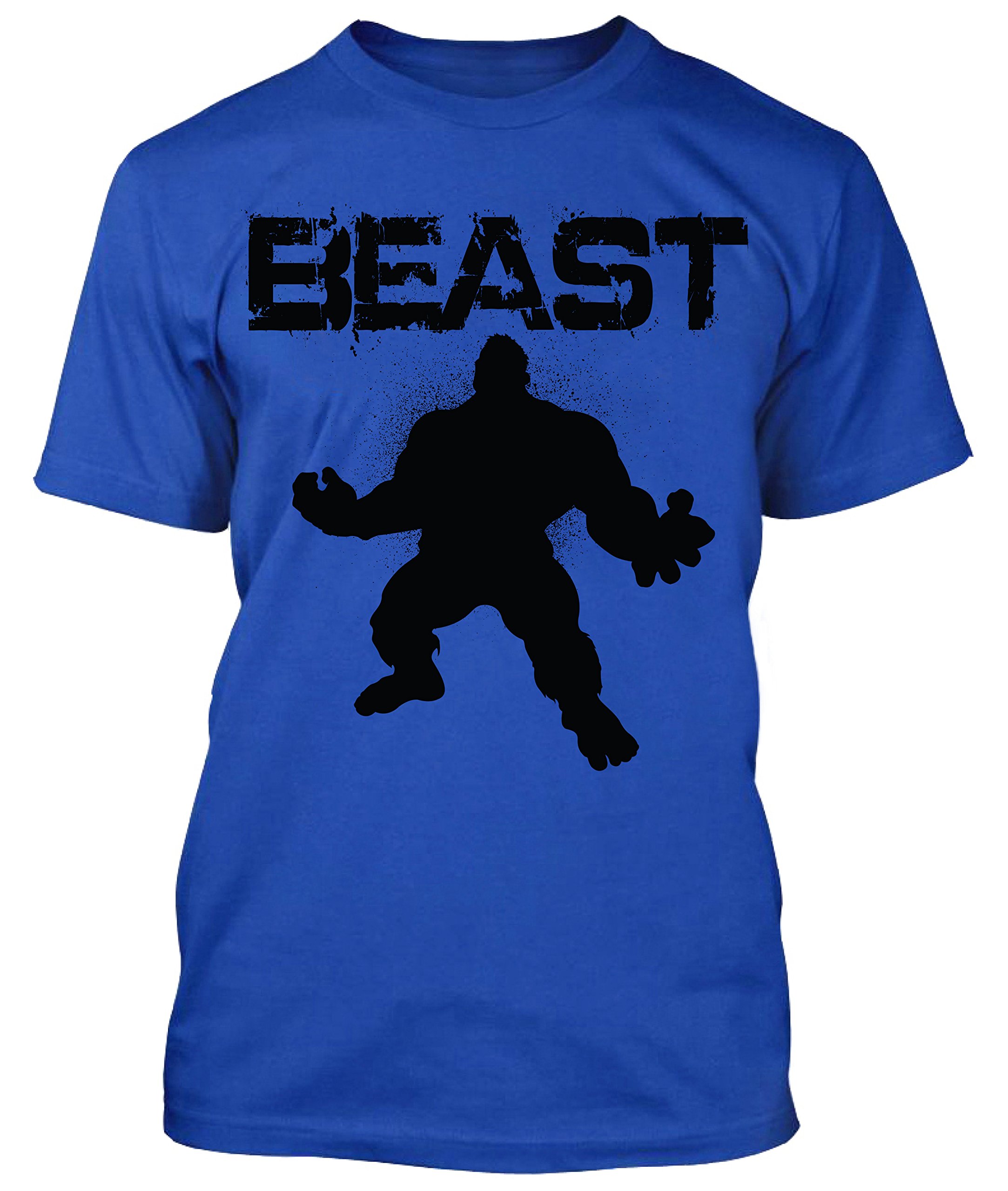 Beast Gym Workout Shirt for Men & Women - Hulk Mode Muscle Building Shirt for Strength Training & Bodybuilding | Perfect for Gym, Weightlifting & Fitness Enthusiasts