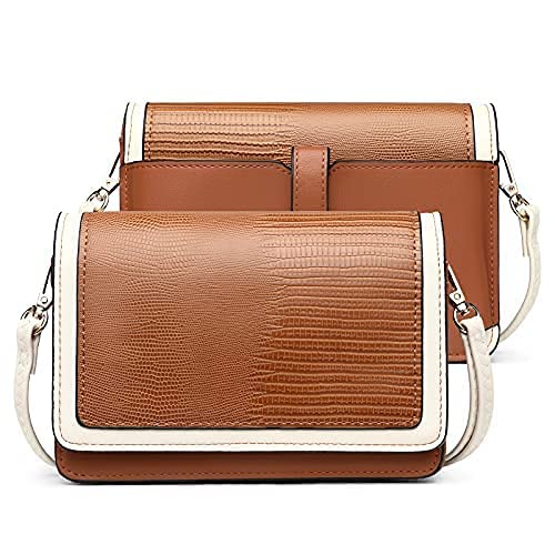 BROMEN Women's Tote Shoulder Bag Crossbody Purse - Stylish Small Phone Handbag for Work, Travel & Everyday Use