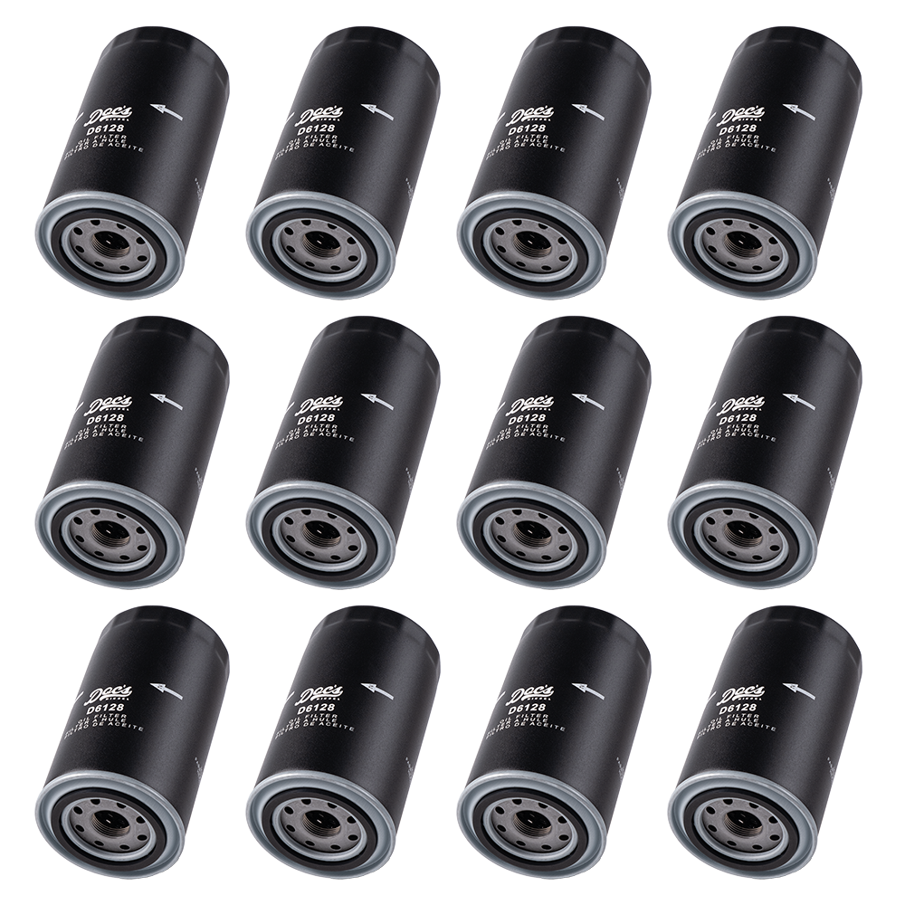 Doc's Diesel 6.7L Powerstroke Oil Filter for Ford Trucks 2011-2025 (12 Pack) - Heavy Duty Engine Protection for Towing, Hauling & Off-Road Use
