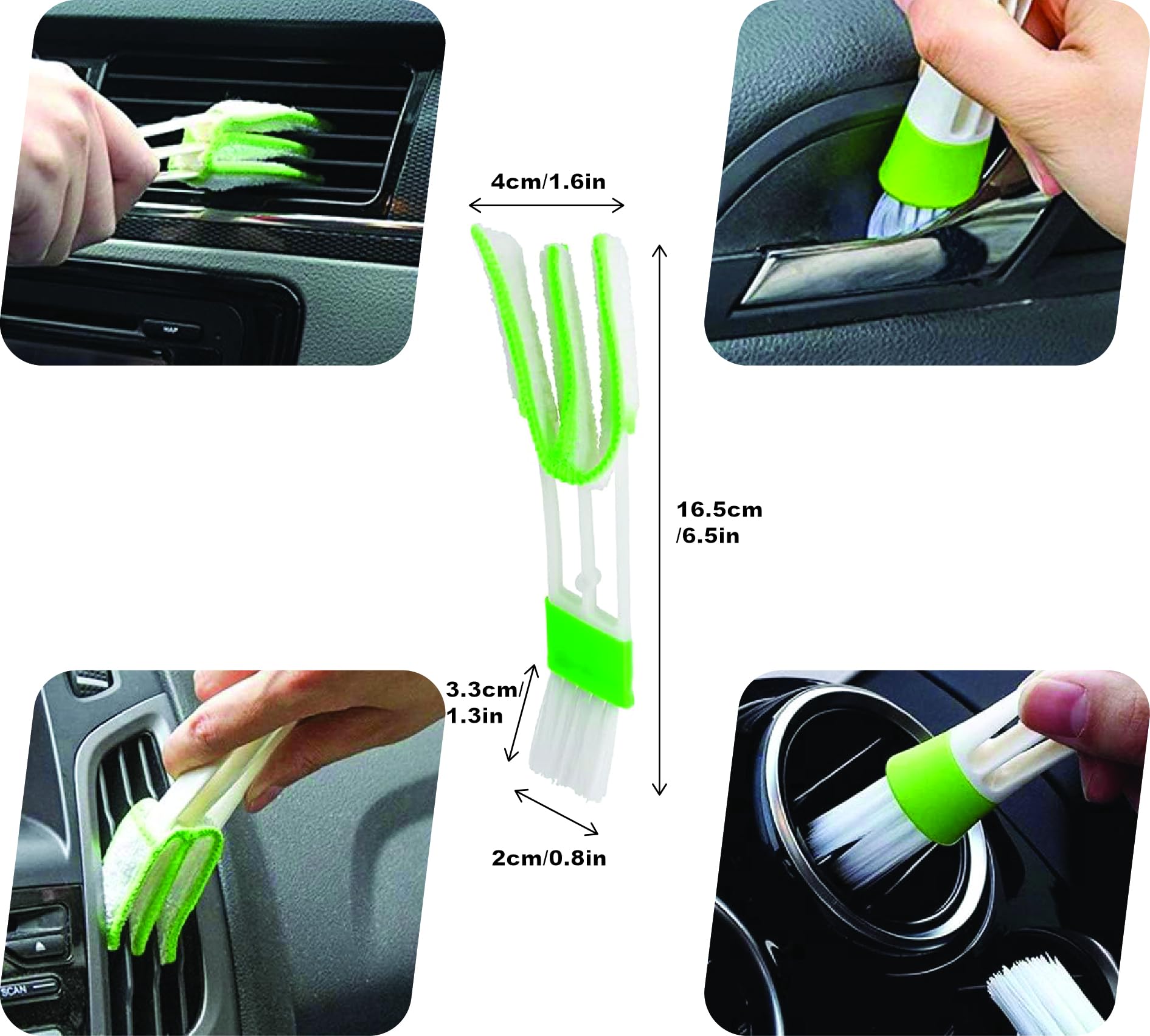 Professional Interior Car Cleaning Kit - Dashboard, Seats & Carpet Cleaner for Cars, Trucks, SUVs, RVs | Auto Detailing Supplies for Deep Cleaning & Maintenance | Perfect for Home, Office & Travel Use