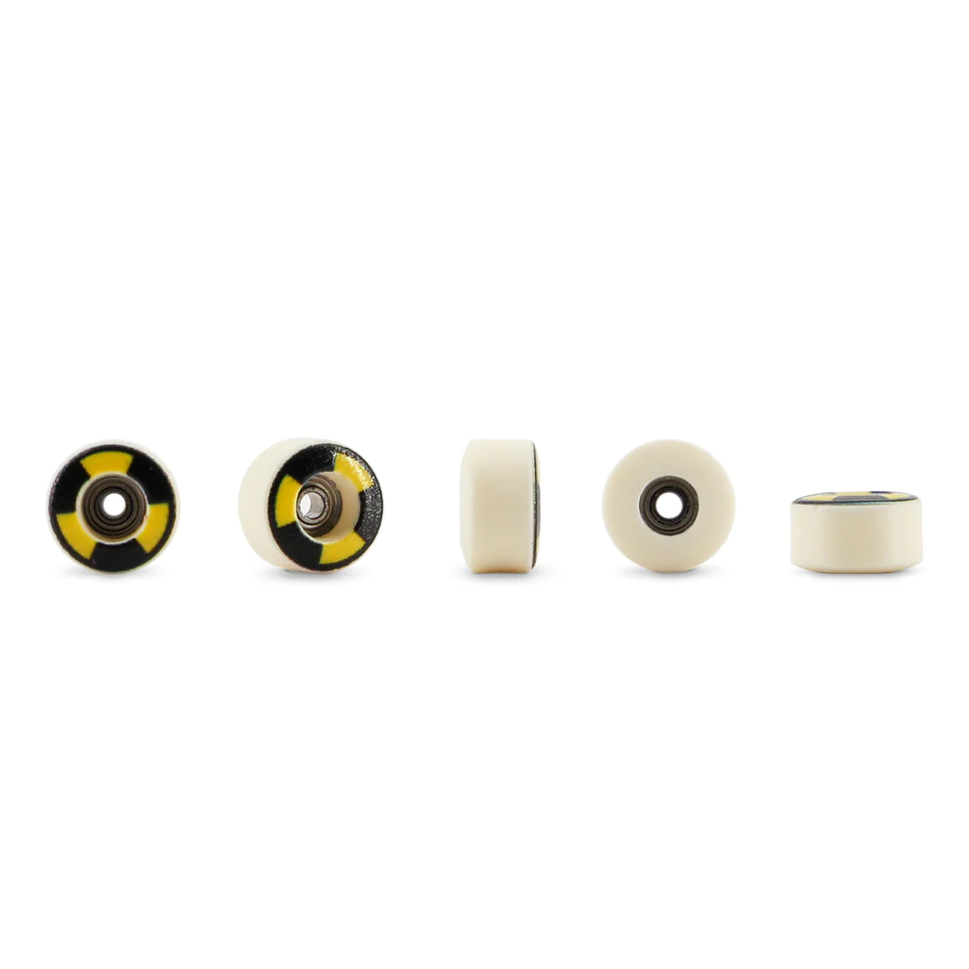 Dirty FB illPills 70D Street Shape Wheels - Radioactive Color - High Performance Skateboard Wheels for Street Skating and Tricks