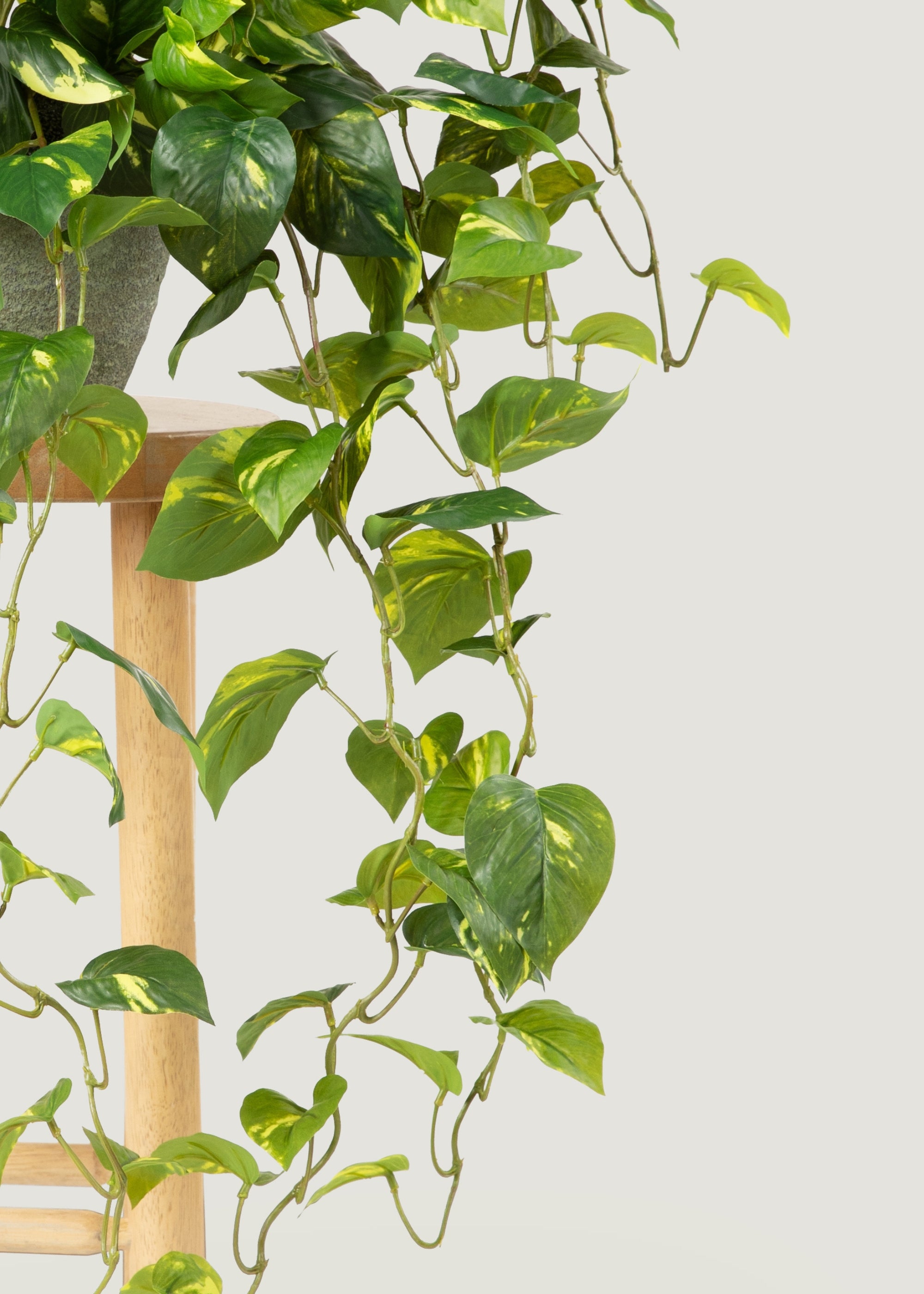 Real Touch Pothos Artificial Hanging Plant - 36