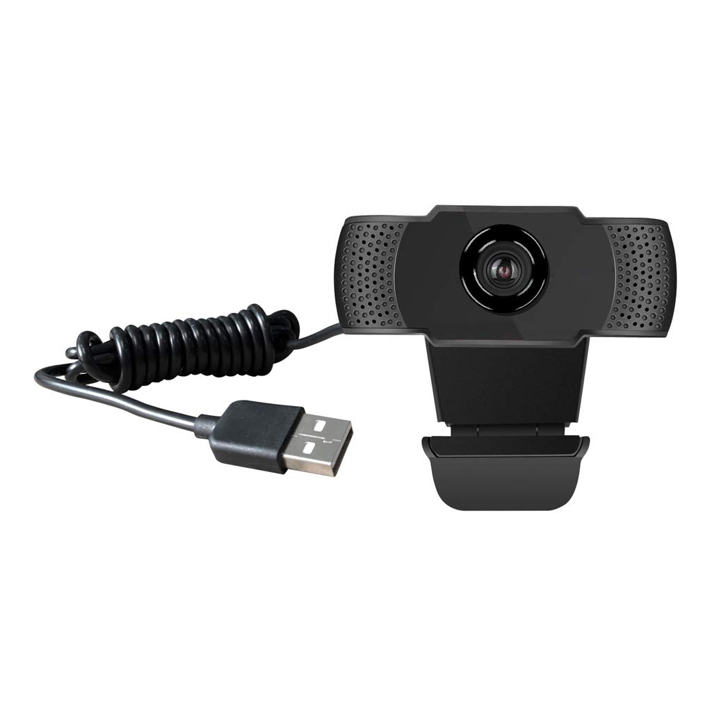 Ralondbey 1080P HD USB Webcam with Built-in Stereo Microphone - Plug & Play Computer Camera for Laptop, Desktop PC - Perfect for Video Calls, Live Streaming, Online Classes & Zoom Meetings
