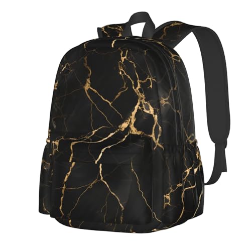 A-black & Gold Marble