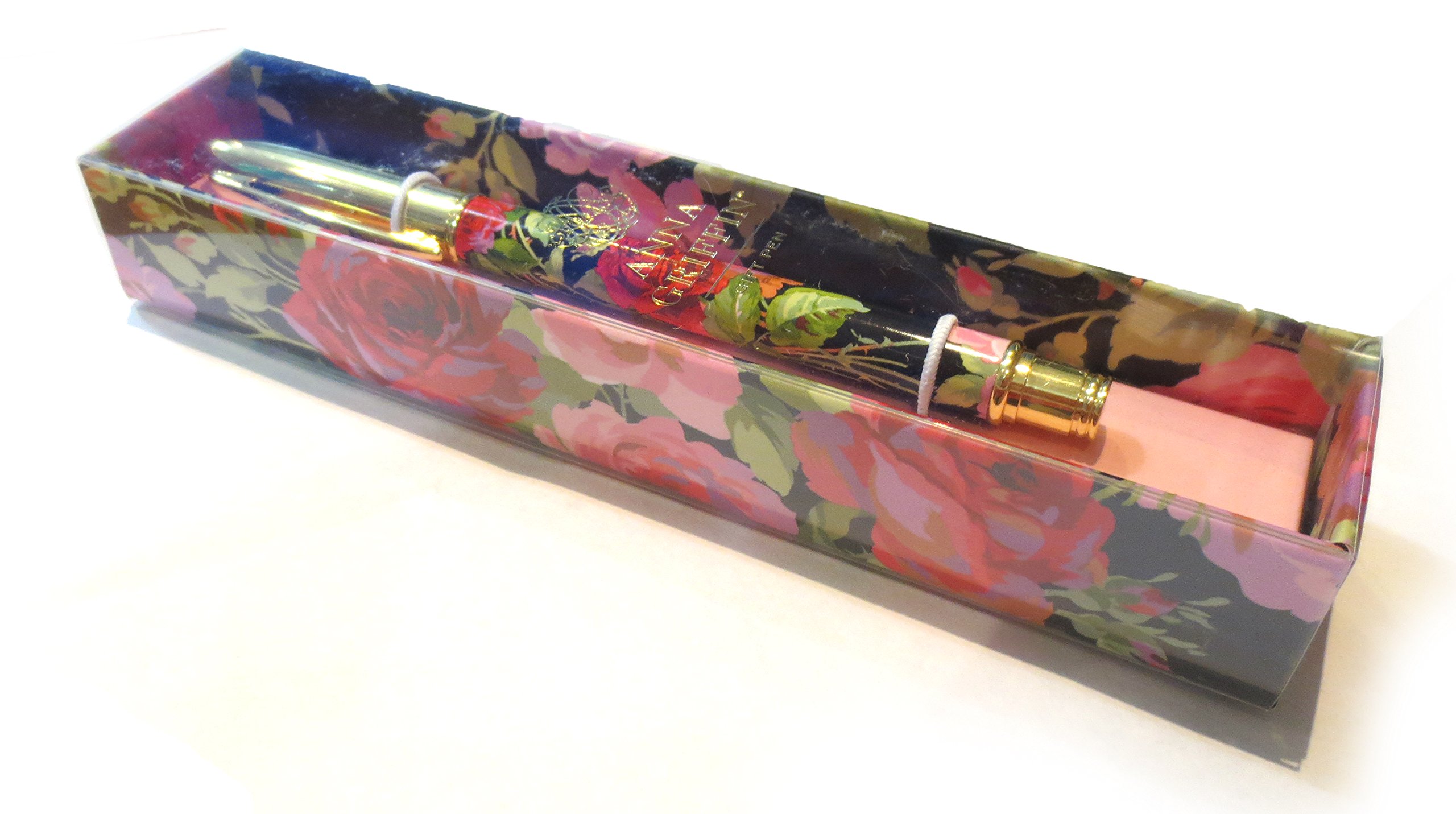 Anna Griffin Rose Floral Gift Pen - Elegant Writing Instrument for Women, Perfect for Weddings, Anniversaries & Special Occasions