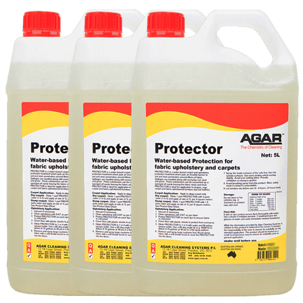 Agar Protector 5Lt Water-Based Fabric Protection Spray - Waterproof & Stain Resistant Treatment for Furniture, Car Seats & Clothing