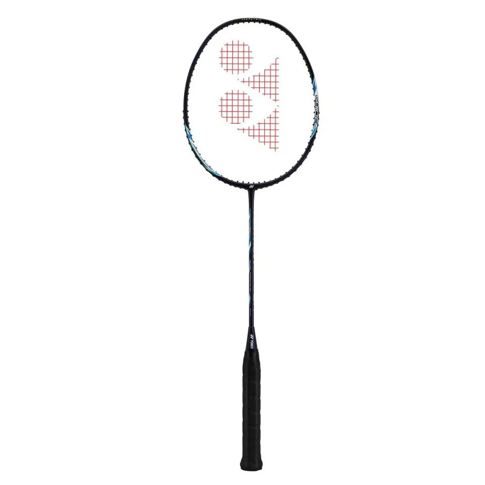 Yonex Astrox Lite 27i Badminton Racket - Prestrung with Deep Navy Color - Lightweight Carbon Fiber Shuttlecock Racket for Beginners & Intermediate Players - Perfect for Indoor & Outdoor Badminton Games