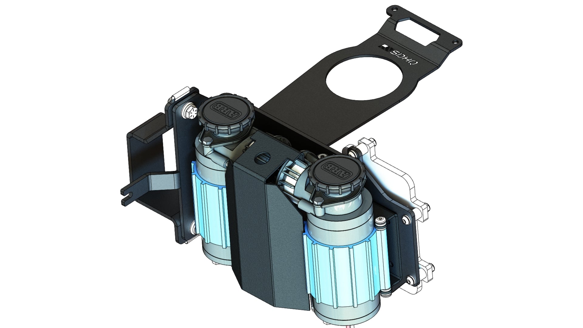 2021-2025 Ford Bronco SDHQ Built ARB Air Compressor Mount Kit - Off-Road Adventure & Tire Inflation Accessory for 4x4 Vehicles