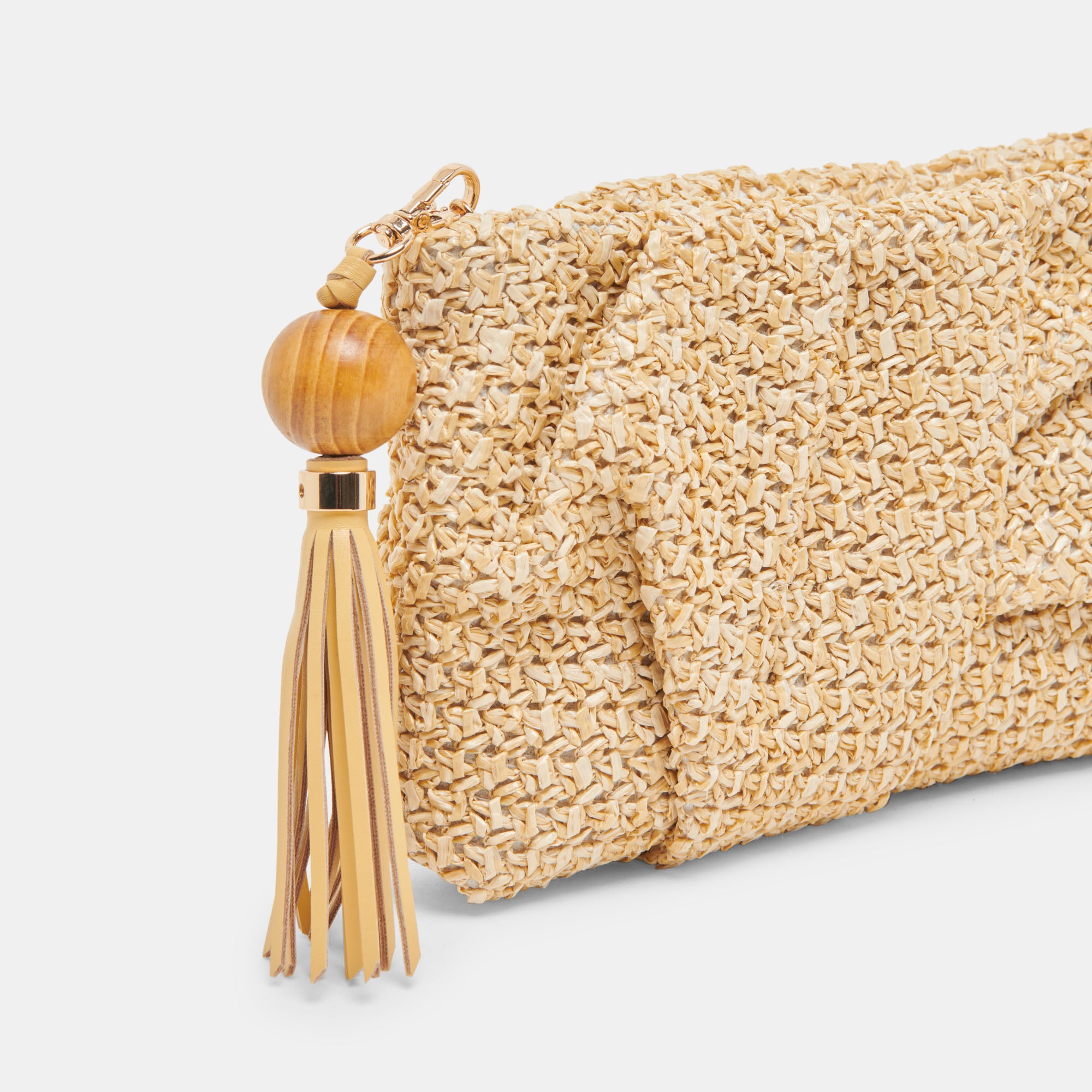 LORENA CLUTCH NATURAL RAFFIA - Stylish Women's Handbag for Summer, Beach, and Evening Out - Perfect for Parties, Vacations, and Everyday Use