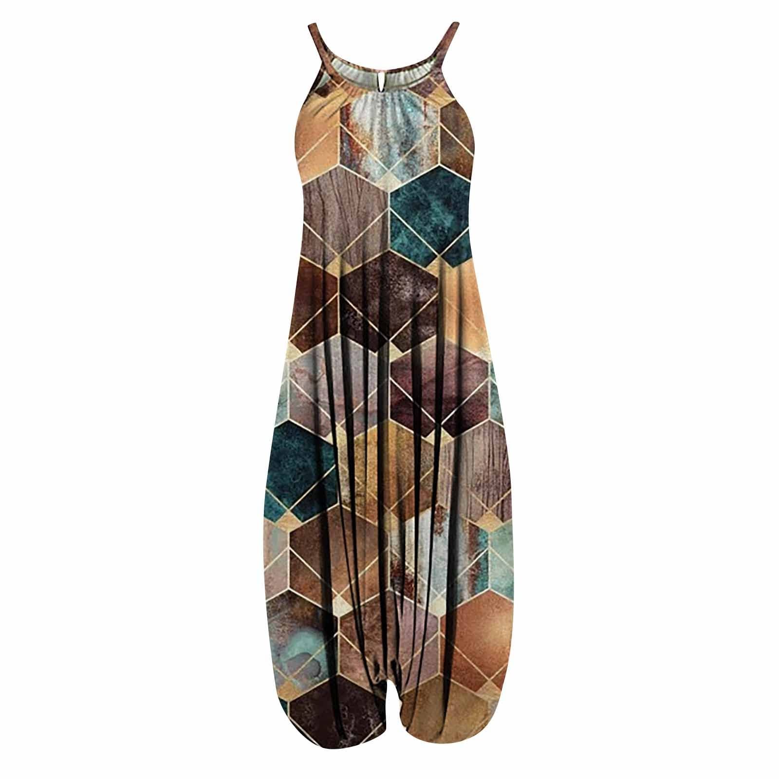 Women's One Shoulder Pleated High Waisted Wide Leg Jumpsuit Romper with Pockets - Summer Beachwear & Casual Outfit for Vacation, Party, and Date Night