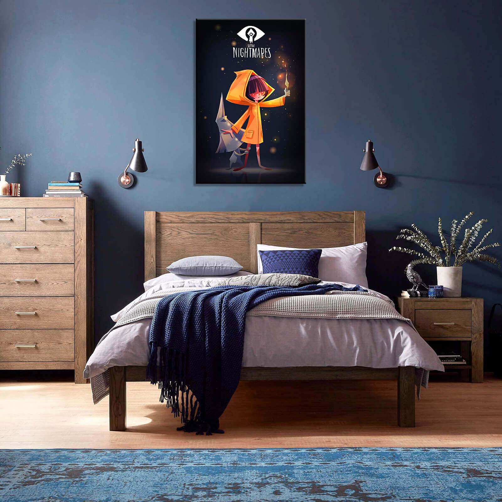 Little Nightmares 2 Canvas Art - Oil Painting Wall Decor for Home & Office - Modern Hanging Artwork for Living Room