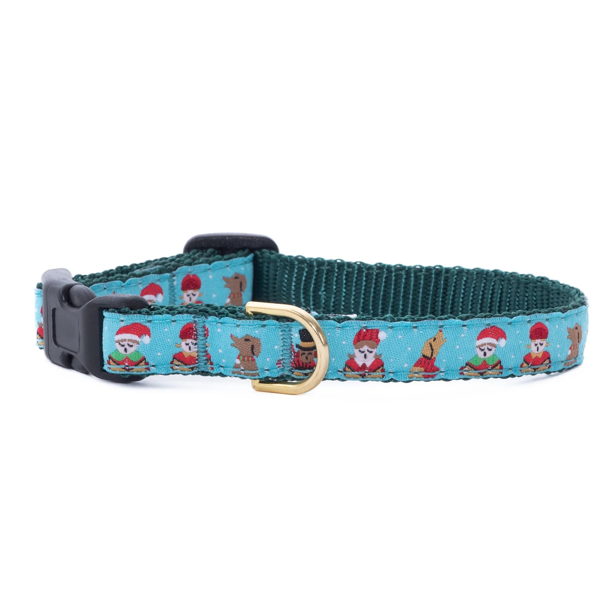 Howlidays Dog Collar - Adjustable Pet Collar with Reflective Strip for Small Medium Large Dogs | Perfect for Night Walks, Training & Outdoor Adventures