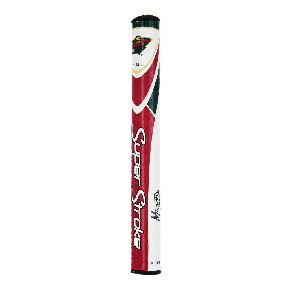 SuperStroke NHL Golf Putter Grip Mid Slim 2.0 - Cross-Traction Texture, Oversized Design for Consistent Stroke, Non-Slip Grip - Perfect for Professional and Amateur Golfers on the Green
