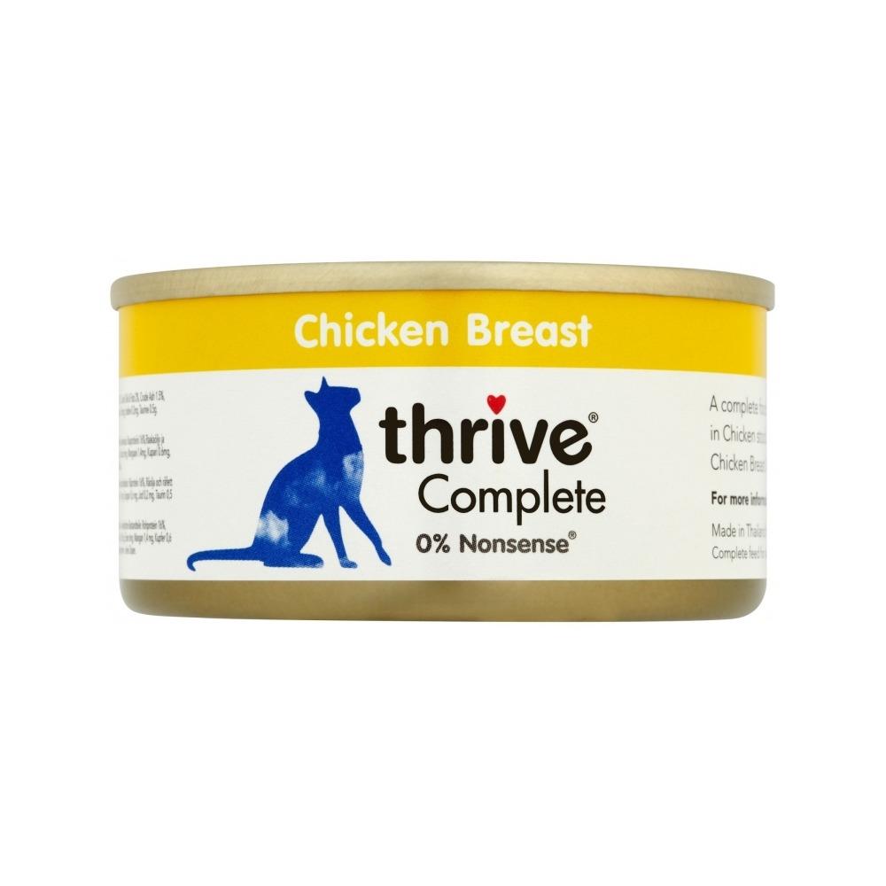 Premium Grain-Free Chicken Breast Cat Food - High Protein Wet Cat Food for Adult & Senior Cats - Complete & Balanced Nutrition for Indoor & Outdoor Cats - Perfect for Mealtime, Weight Management & Picky Eaters