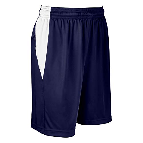 Navy, White