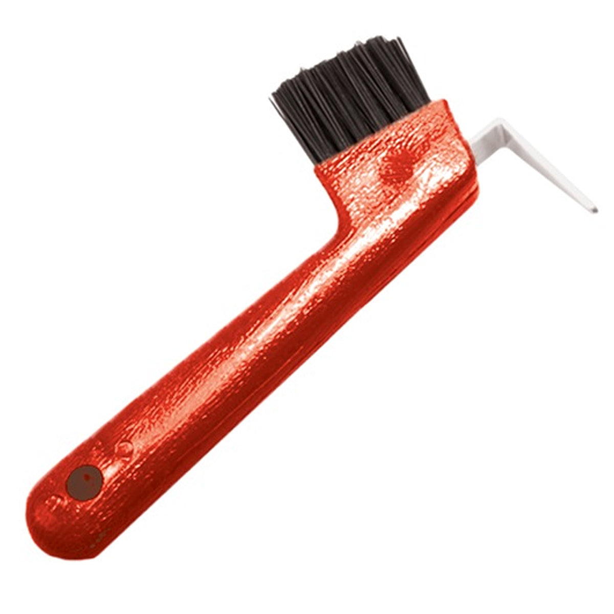 Stainless Steel Hoof Pick with Brush for Horses - Durable Grooming Tool for Cleaning Hooves, Mud & Debris - Perfect for Equestrian Care, Farm & Stable Use