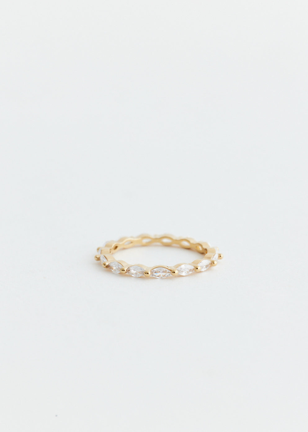 14K Gold Almond Ring - Elegant Stackable Dainty Ring for Women | Perfect for Everyday Wear, Gift Giving & Special Occasions