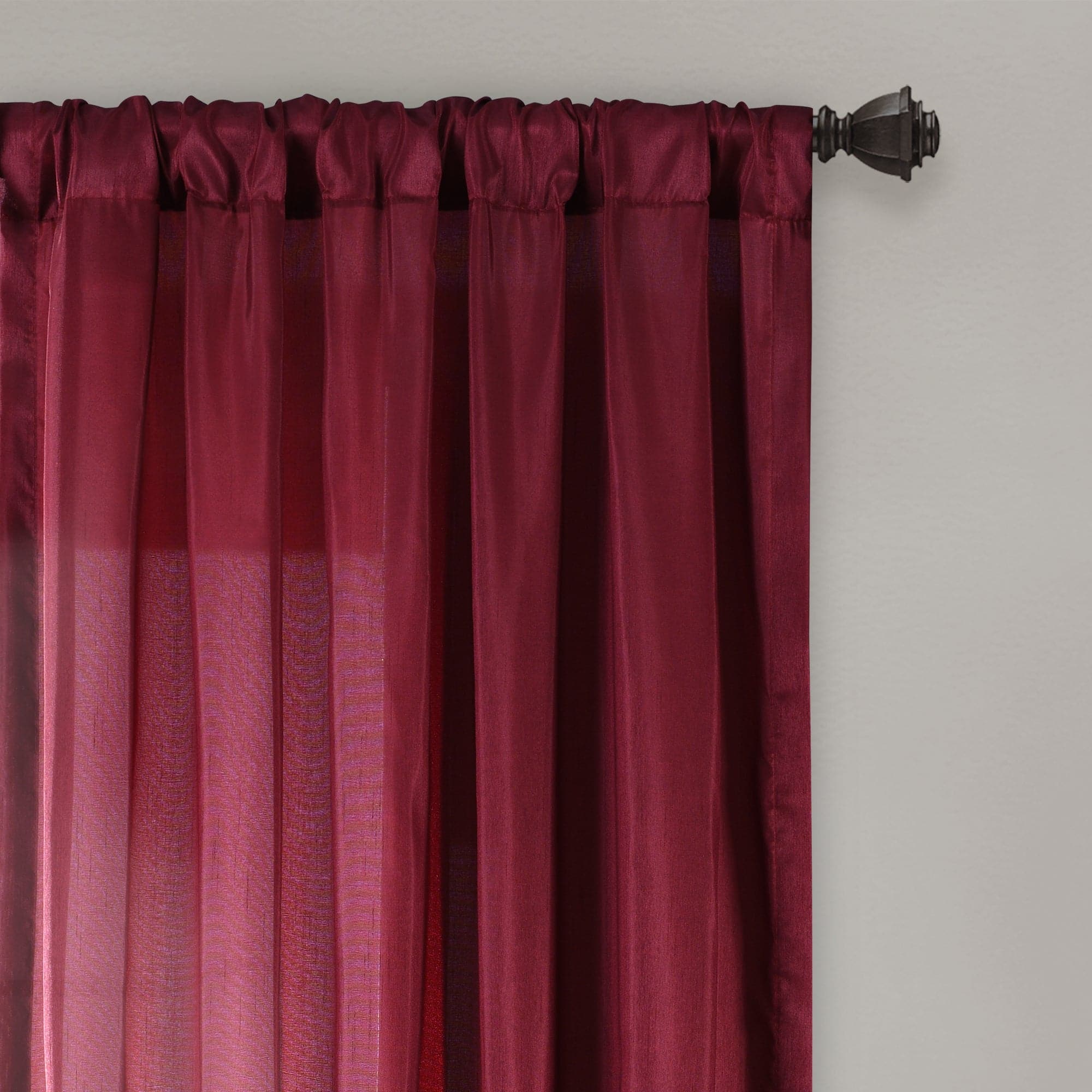 Milione Fiori Floral Window Curtains Set of 2 Panels - Elegant Blackout Drapes for Living Room, Bedroom & Home Decor