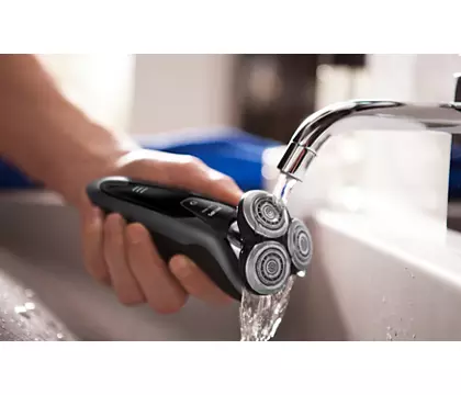Philips Series 9000 Wet & Dry Electric Shaver for Men - Rechargeable Cordless Razor with SmartClick Precision Trimmer, Perfect for Travel & Daily Shaving at Home or Gym