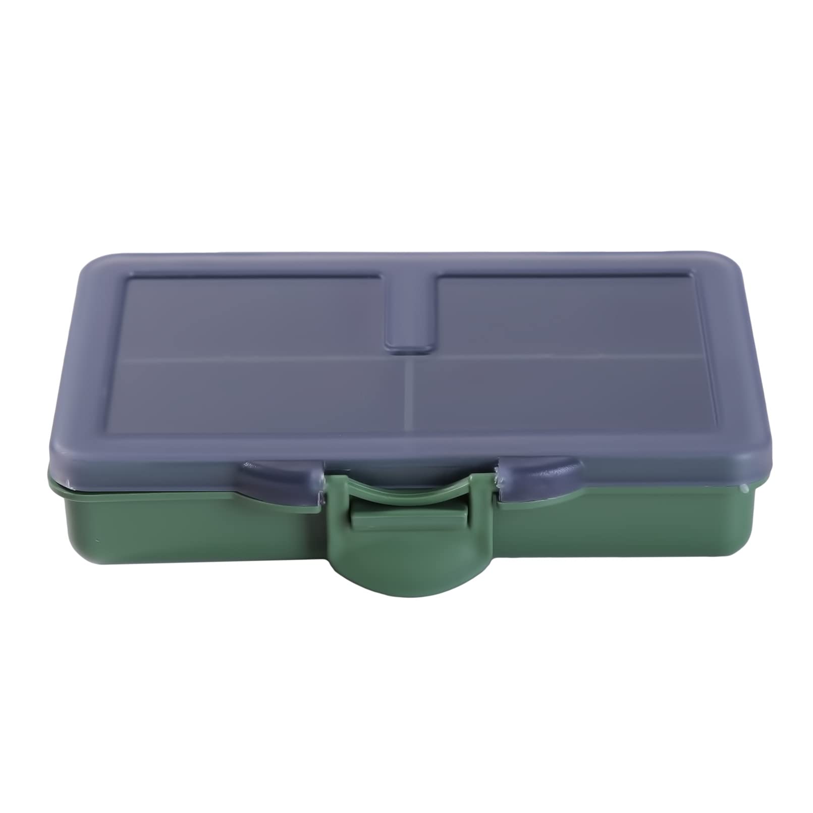 QXPDD 8/6/4 Compartments Waterproof Fishing Tackle Box - Durable PP Material Tackle Storage Container with Adjustable Dividers - Perfect for Bass, Trout & Saltwater Fishing Gear Organization